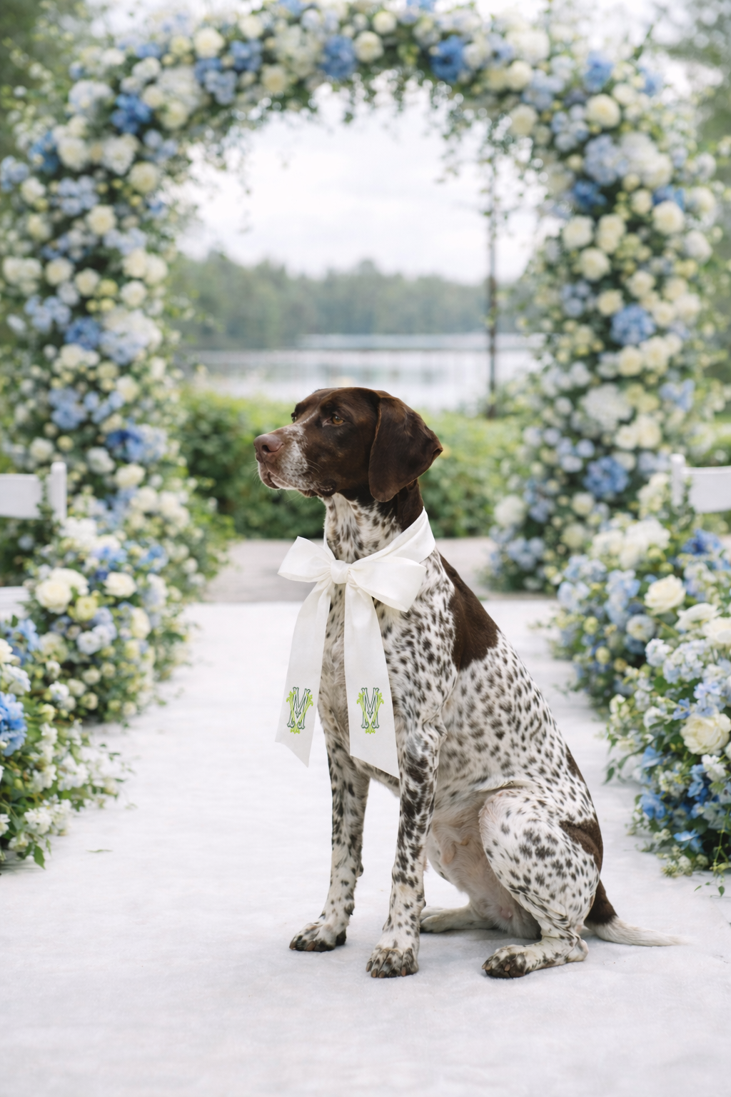Wedding Dog Sash