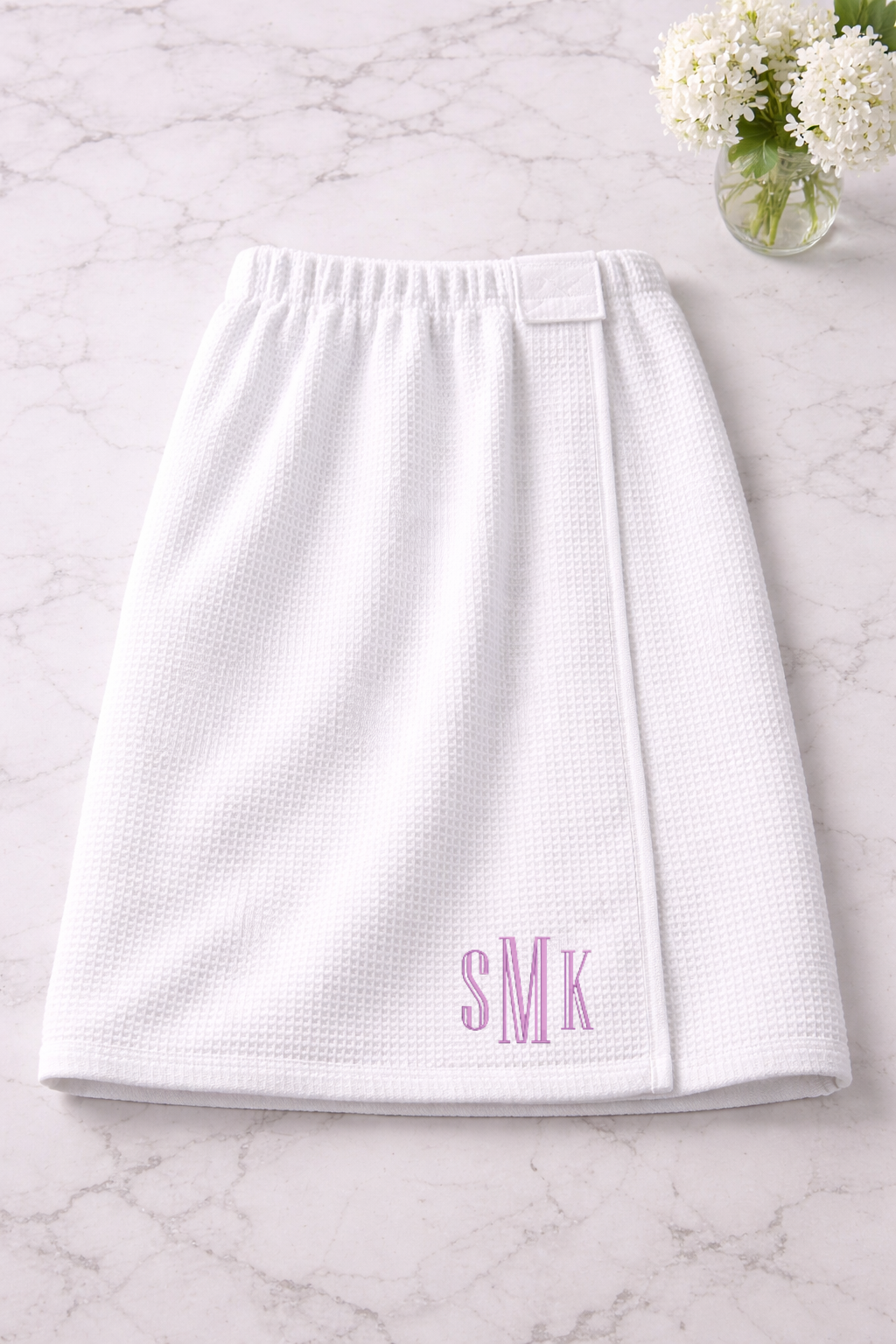 Monogrammed Towel Wrap