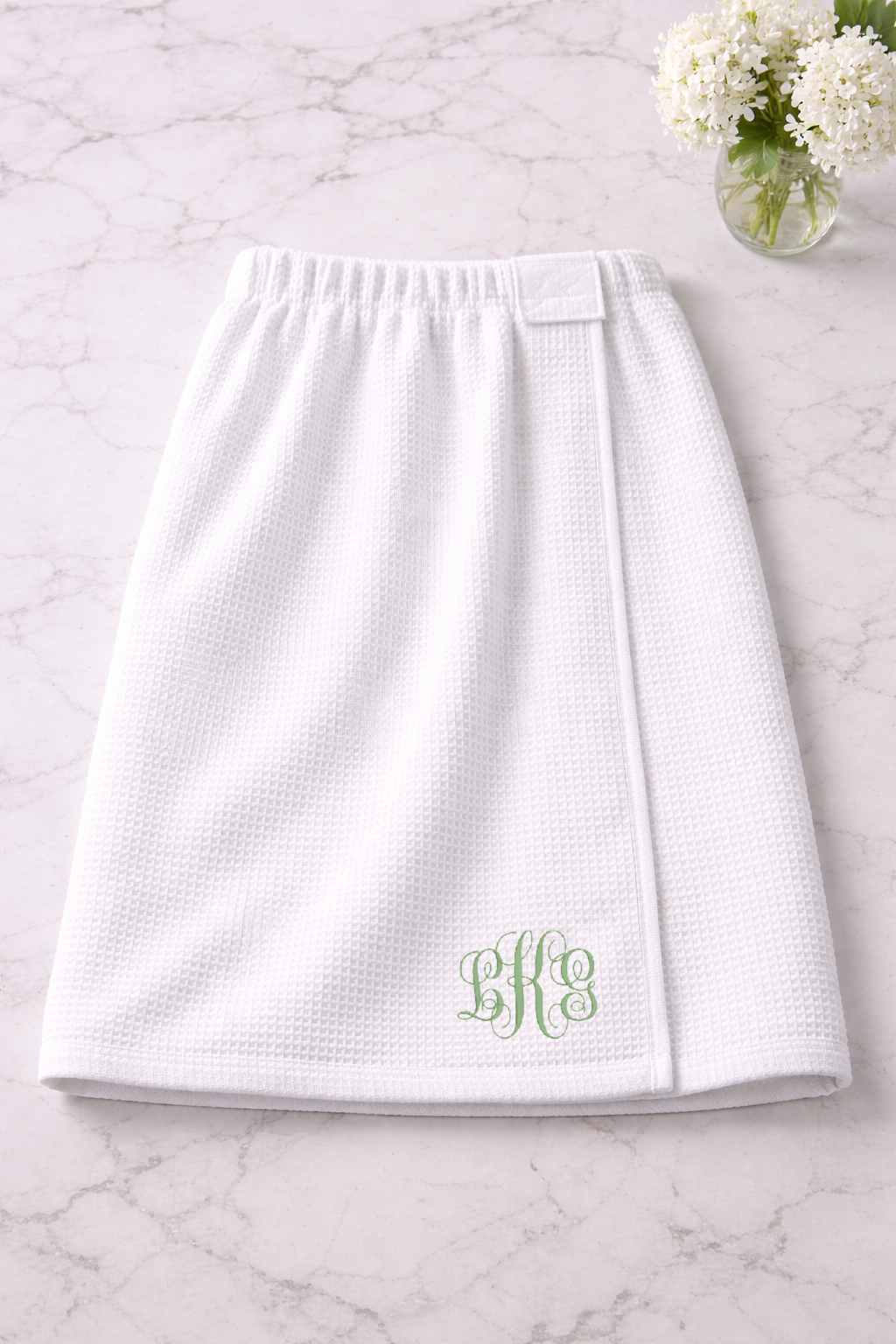 Monogrammed Towel Wrap