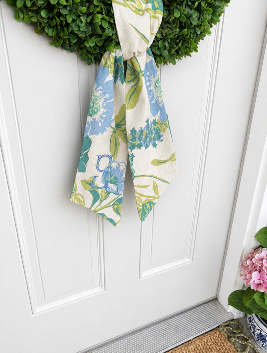 Floral Wreath Sash