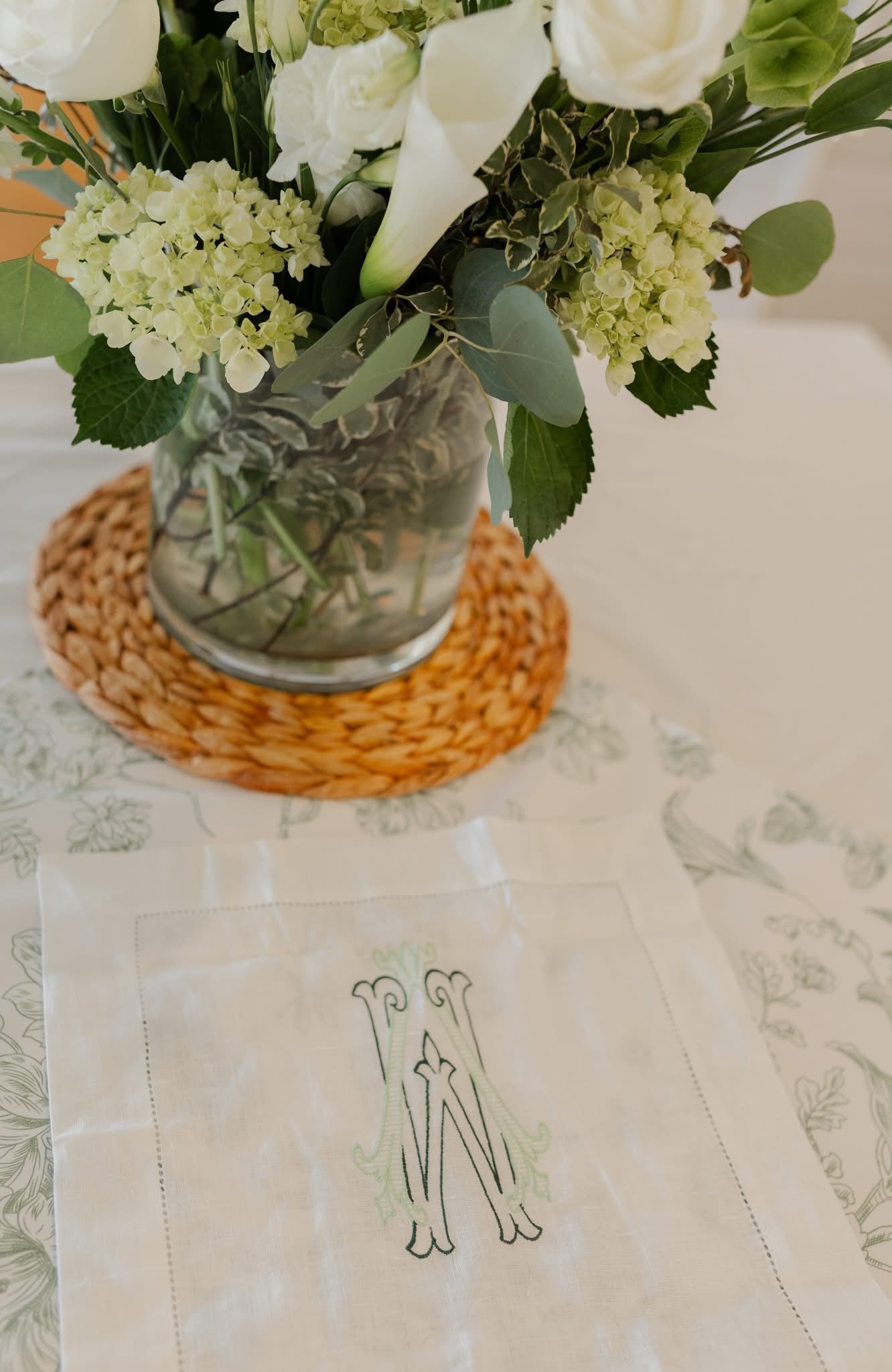 Embroidered Table Runner