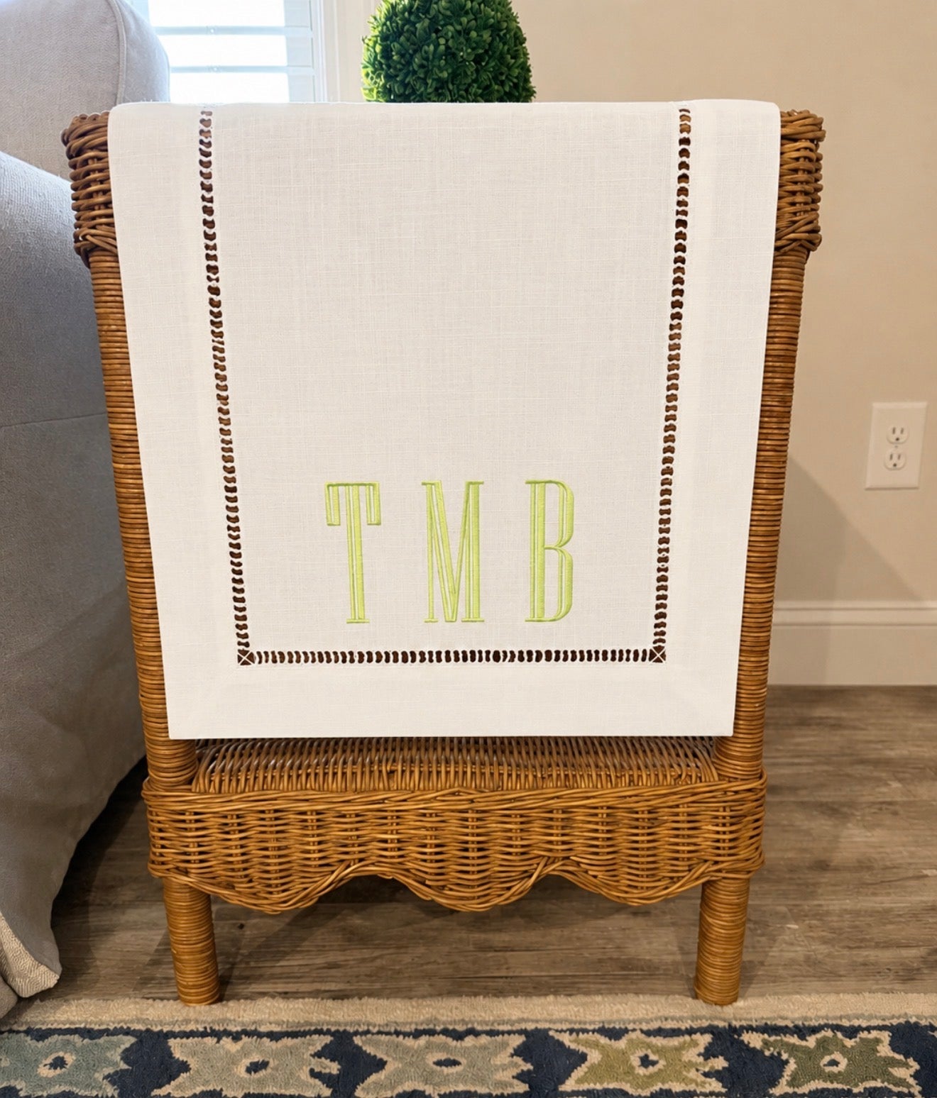 Embroidered Table Runner