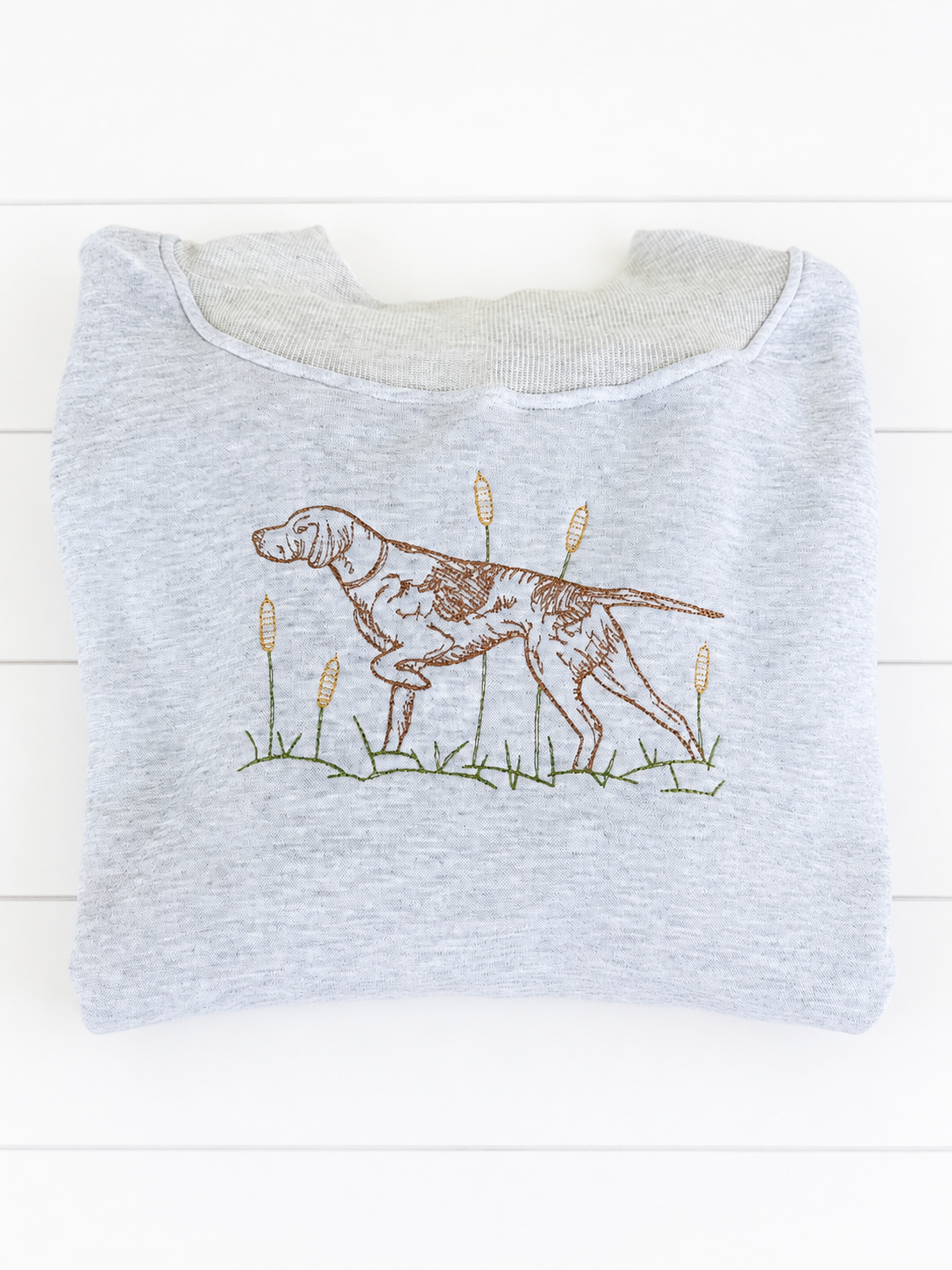 German Shorthaired Pointer Mockneck Sweatshirt