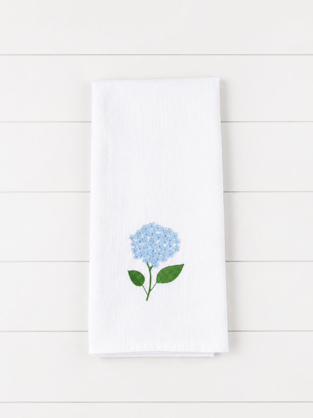 Blue Hydrangea Tea Towel