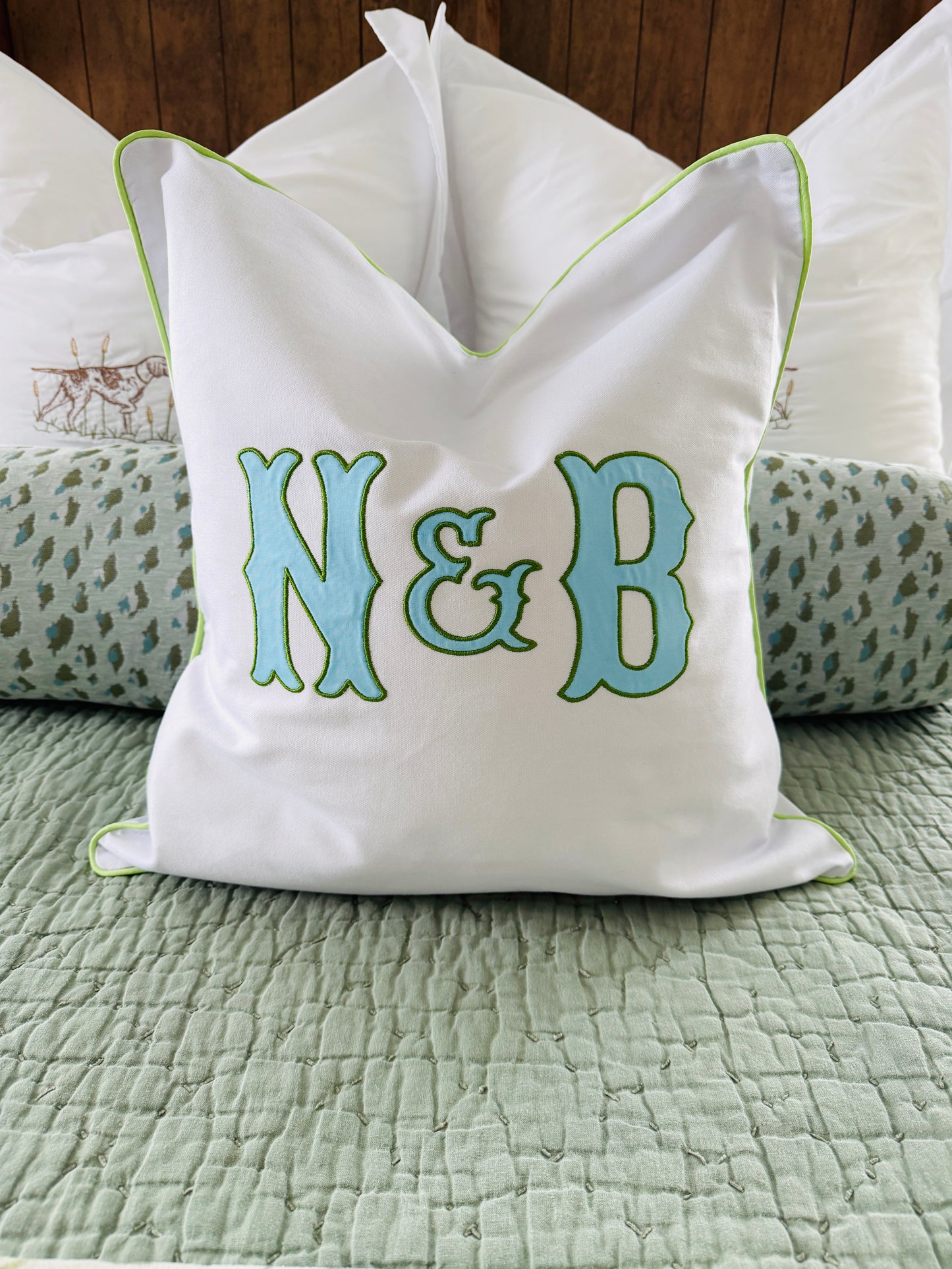 Piped Edge Pillow Cover