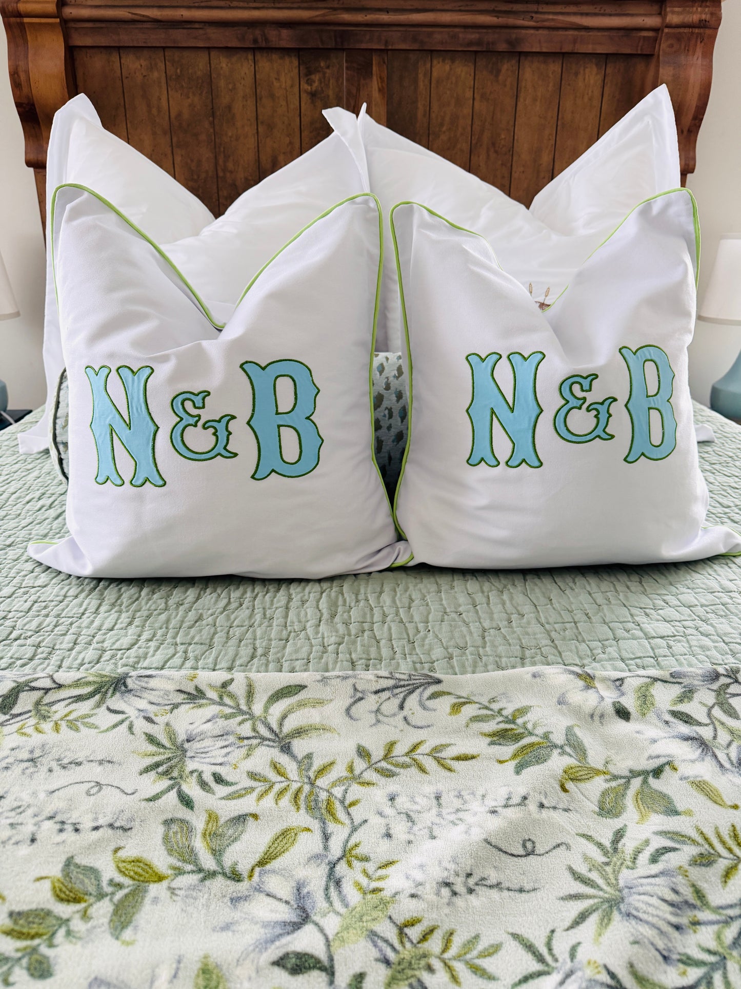 Piped Edge Pillow Cover