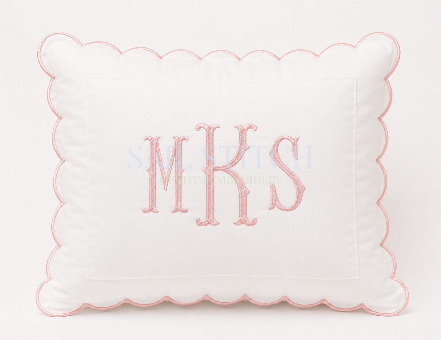 Scalloped Pillow Cover